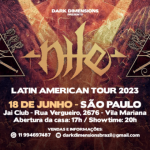 Banda de death metal Nile retorna ao Brasil em junho